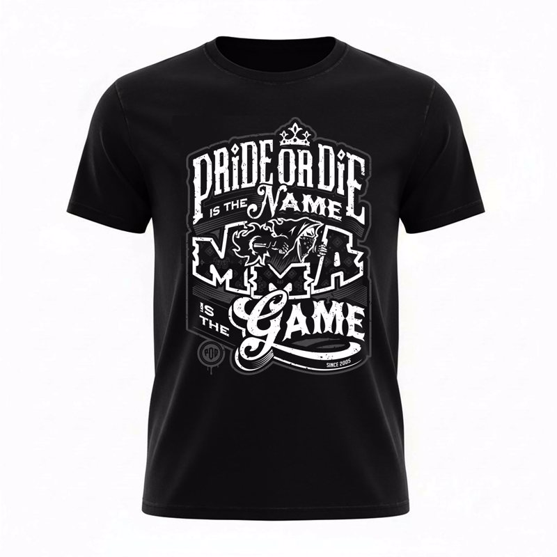 PRiDEorDiE identity T-Shirt - black
